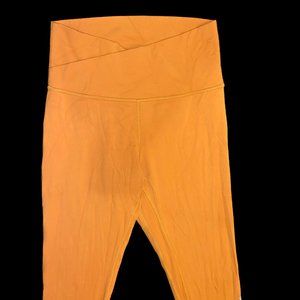 Crossover waist leggings